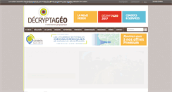 Desktop Screenshot of decryptageo.fr