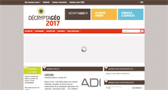 Desktop Screenshot of lesrencontres.decryptageo.fr